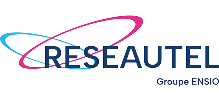 Logo Réseautel, filiale du Groupe ENSIO