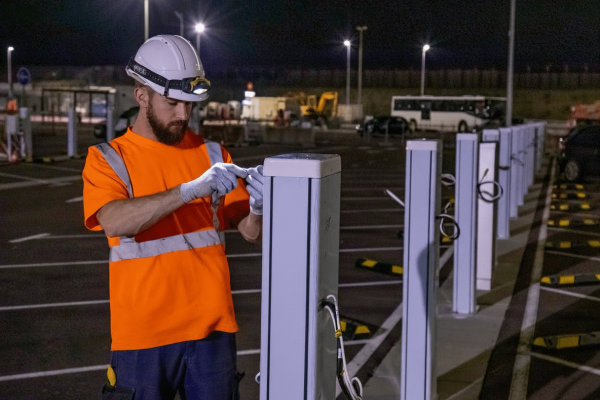 Tech IRVE borne chantier